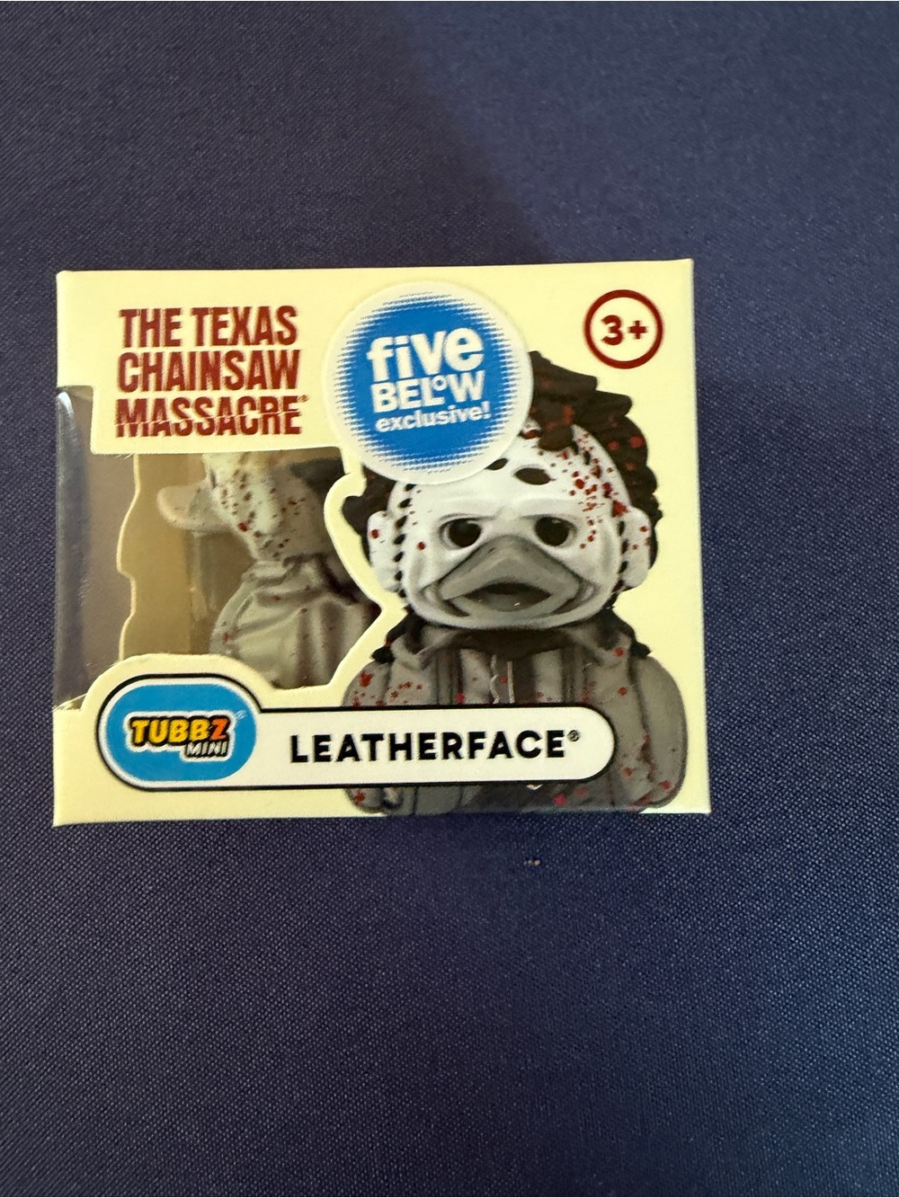 New TUBBZ 2" Rubber Duck Bloodsplat Leatherface Texas Chainsaw Massacre 5 Below